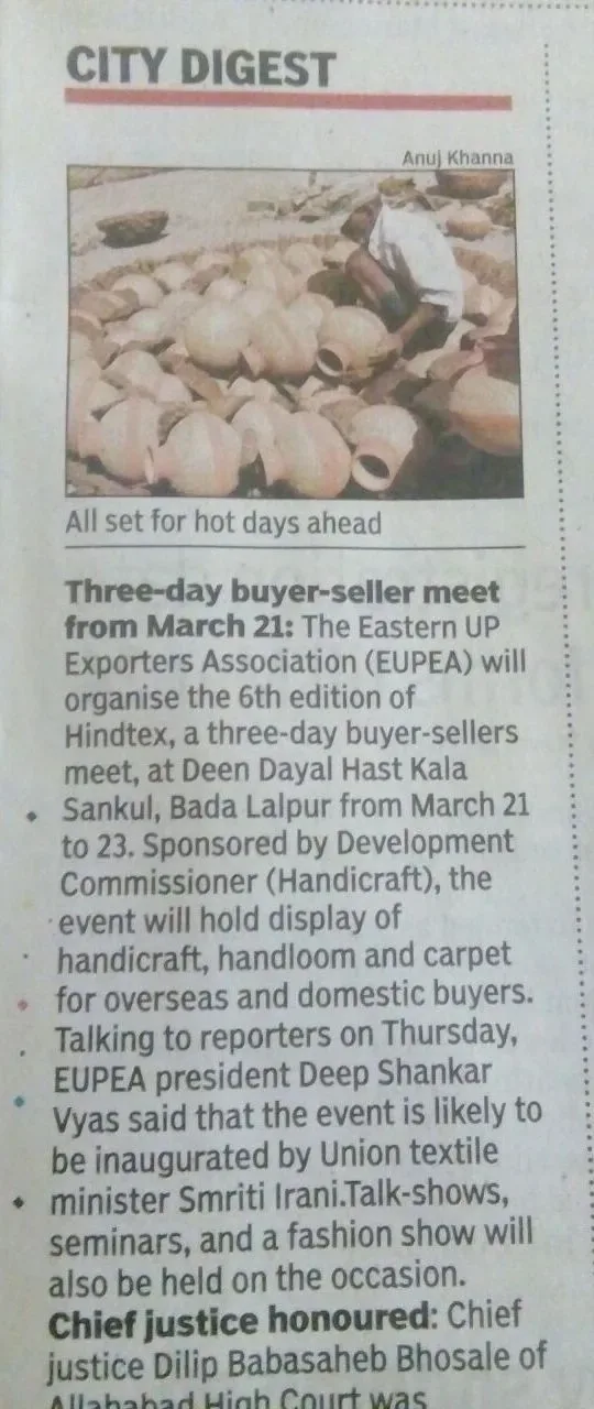 “City Digest — Three-day buyer-seller meet from March 21”